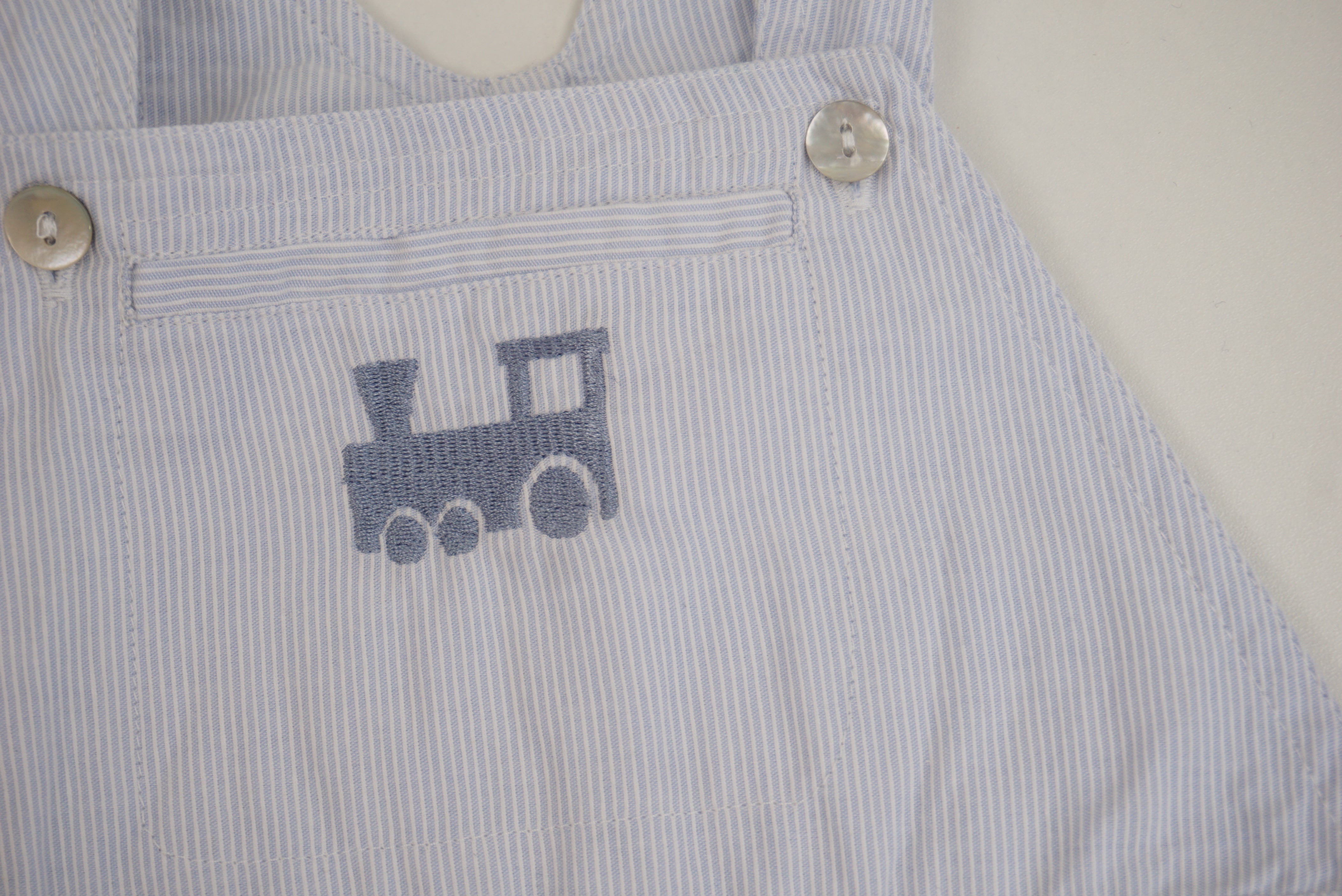 Salopette Bleu - 6 mois