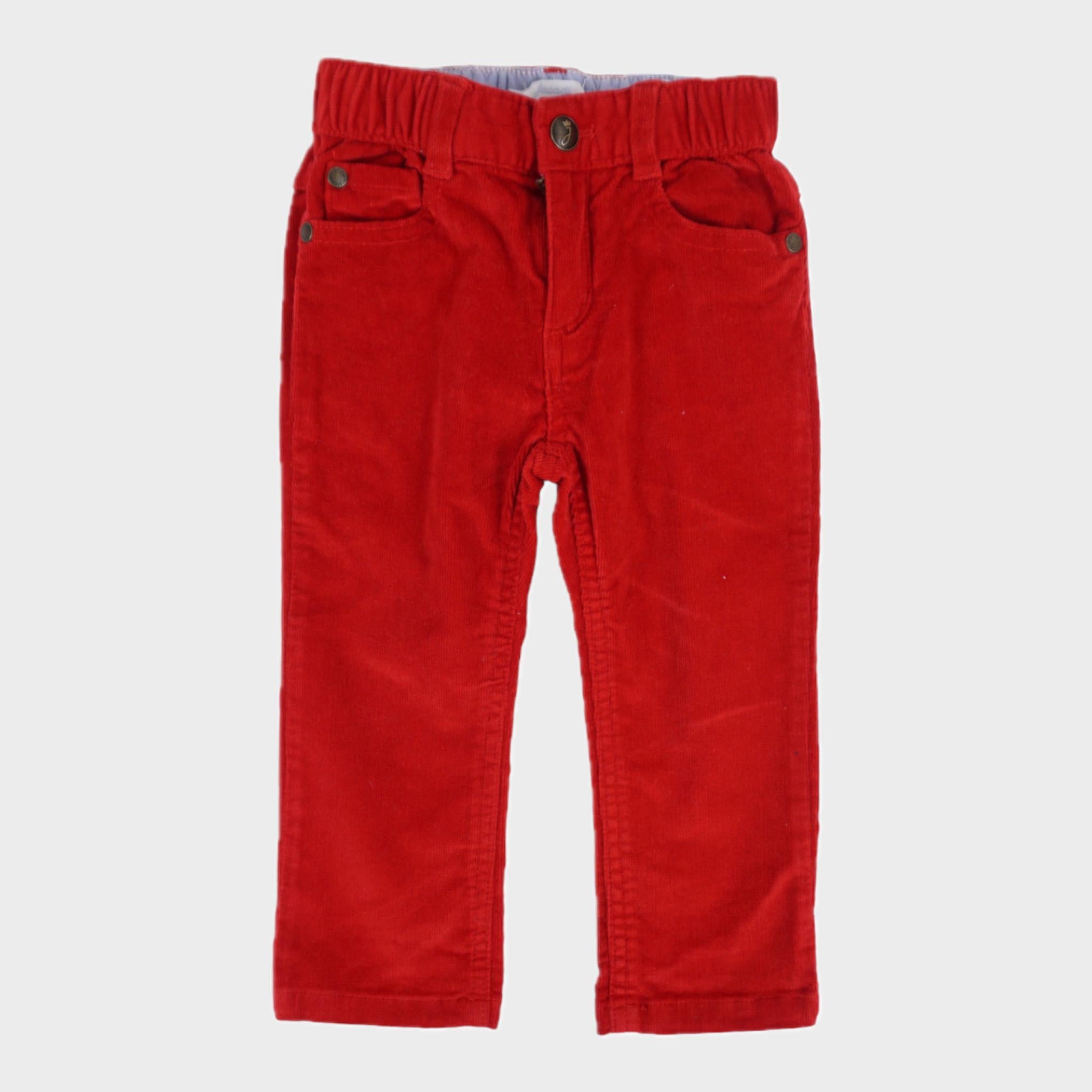 Pantalon Rouge - 18 mois