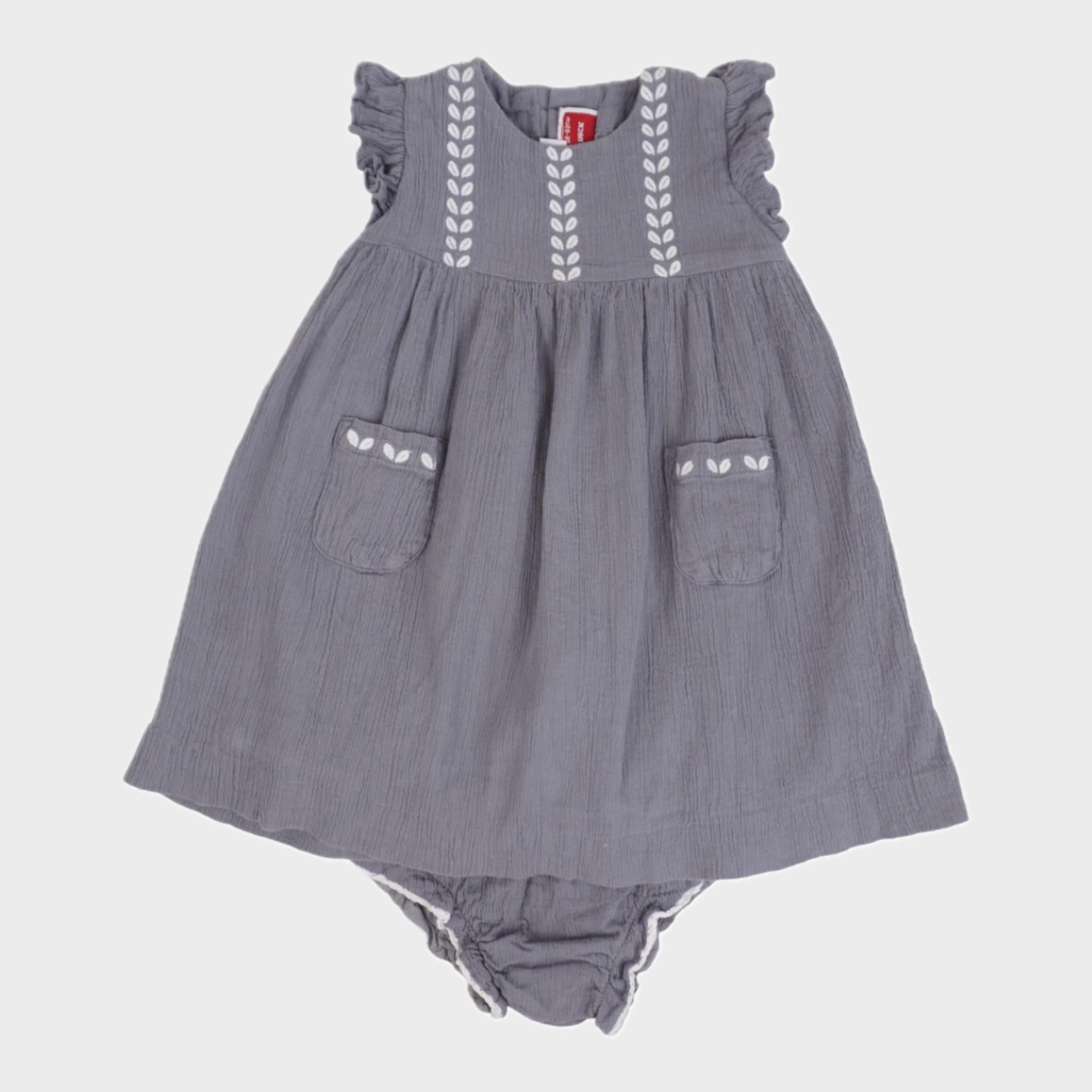 Robe Gris - 18/24 mois