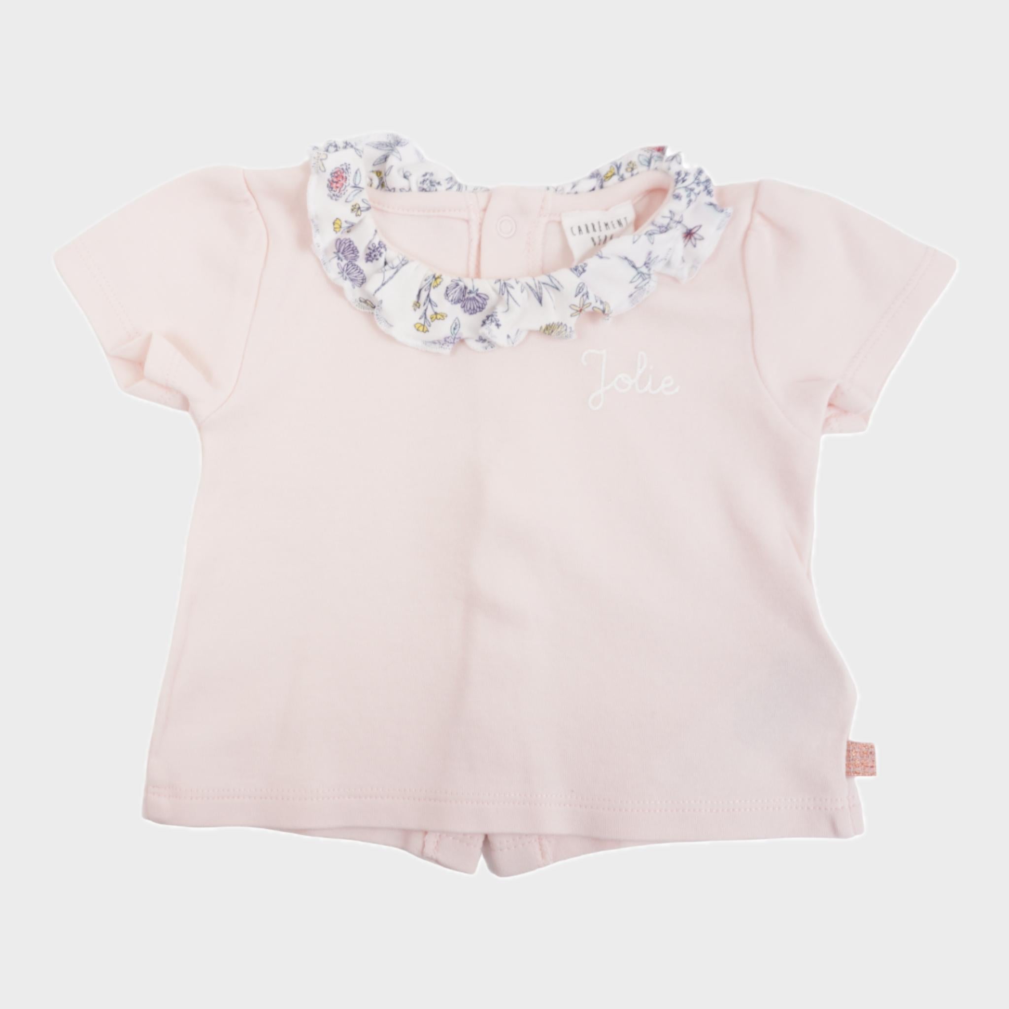 T-shirt Rose - 9 mois