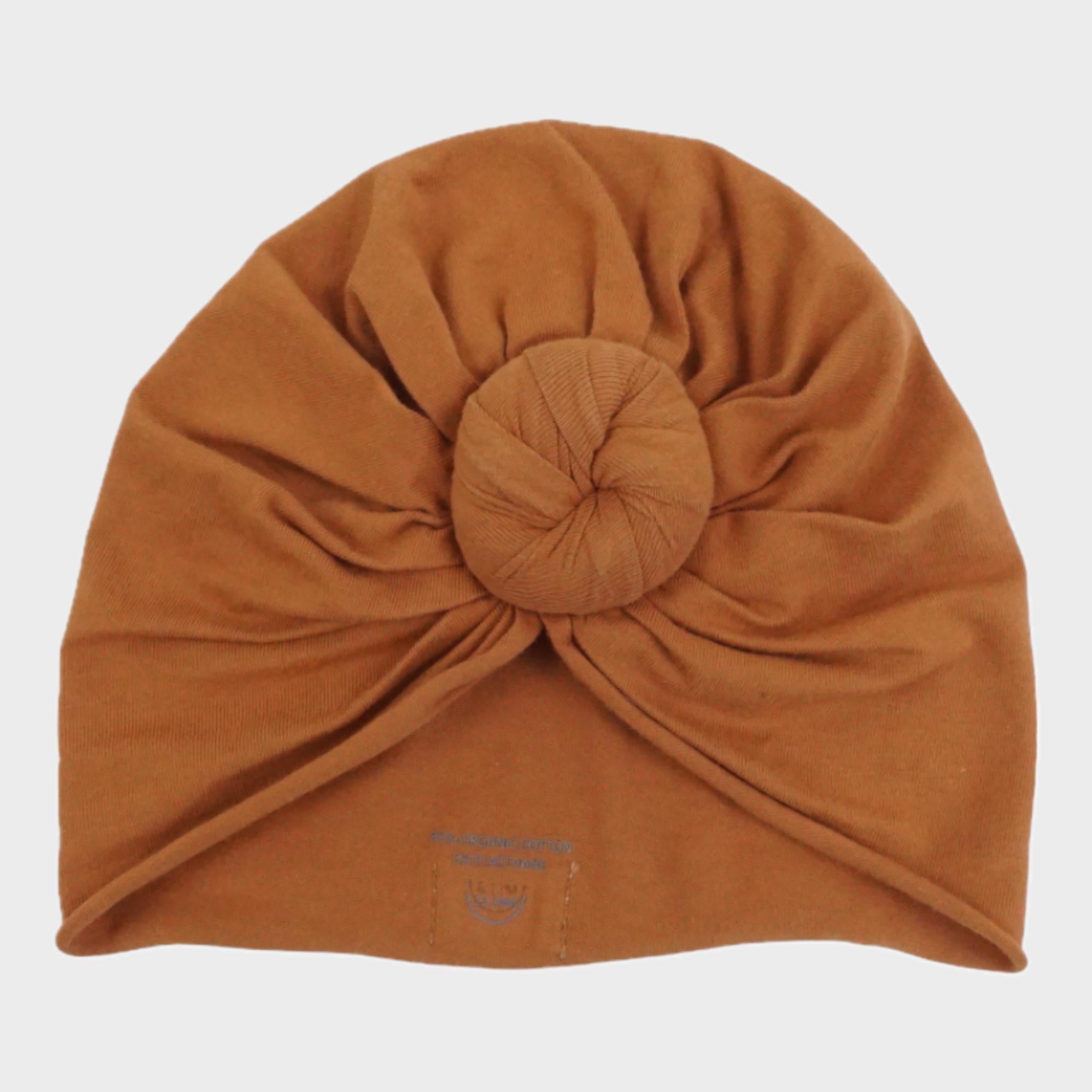 Bonnet Turban Camel - 12/24 mois