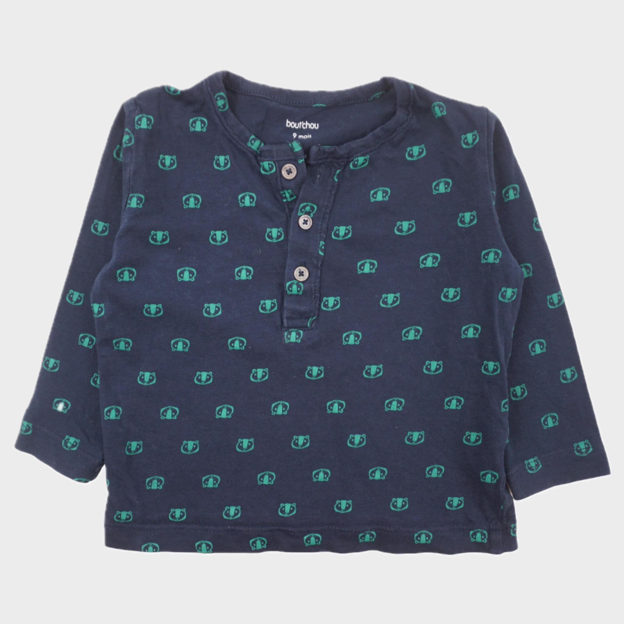 T-shirt Bleu - 9 mois