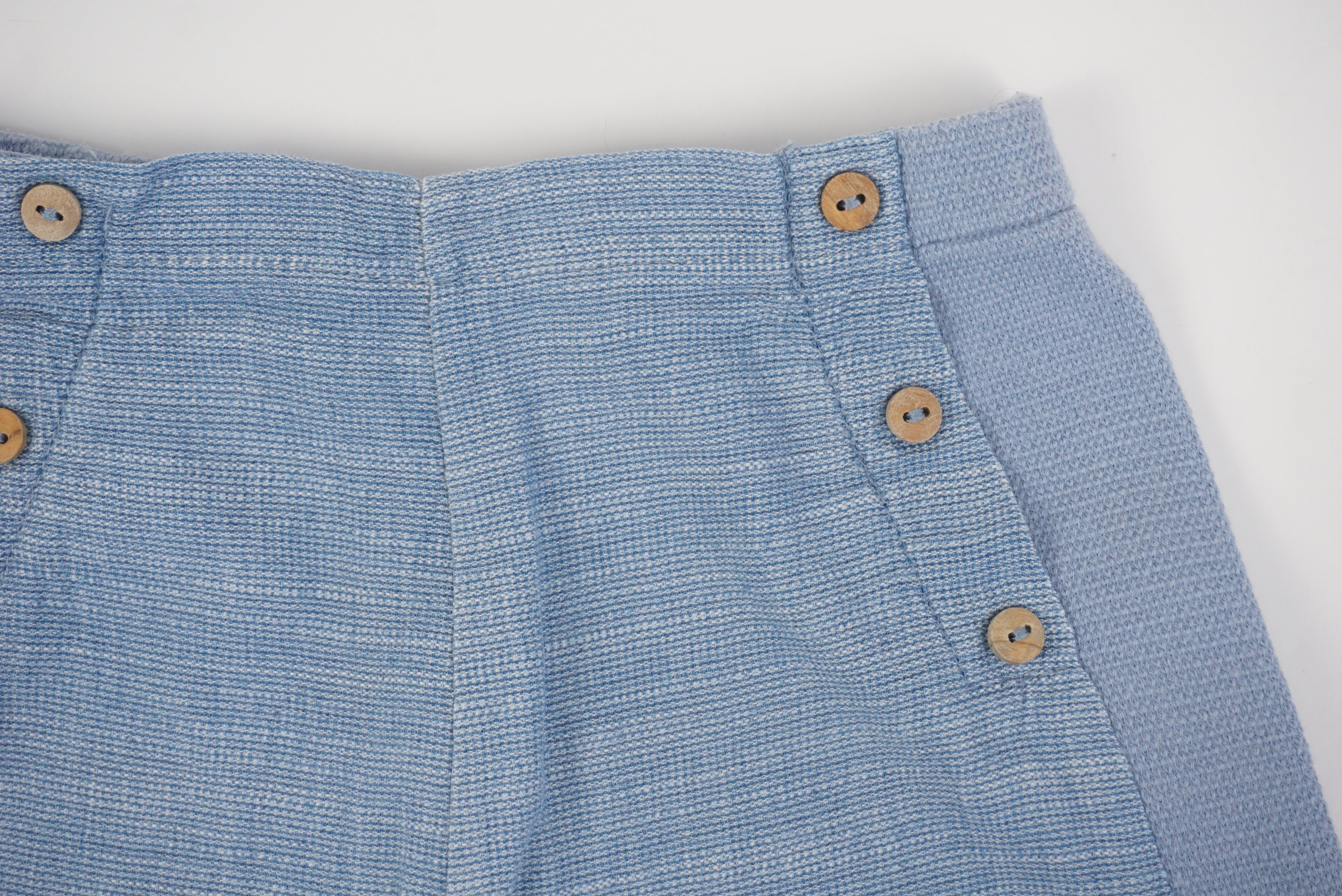 Short Bleu - 9/12 mois