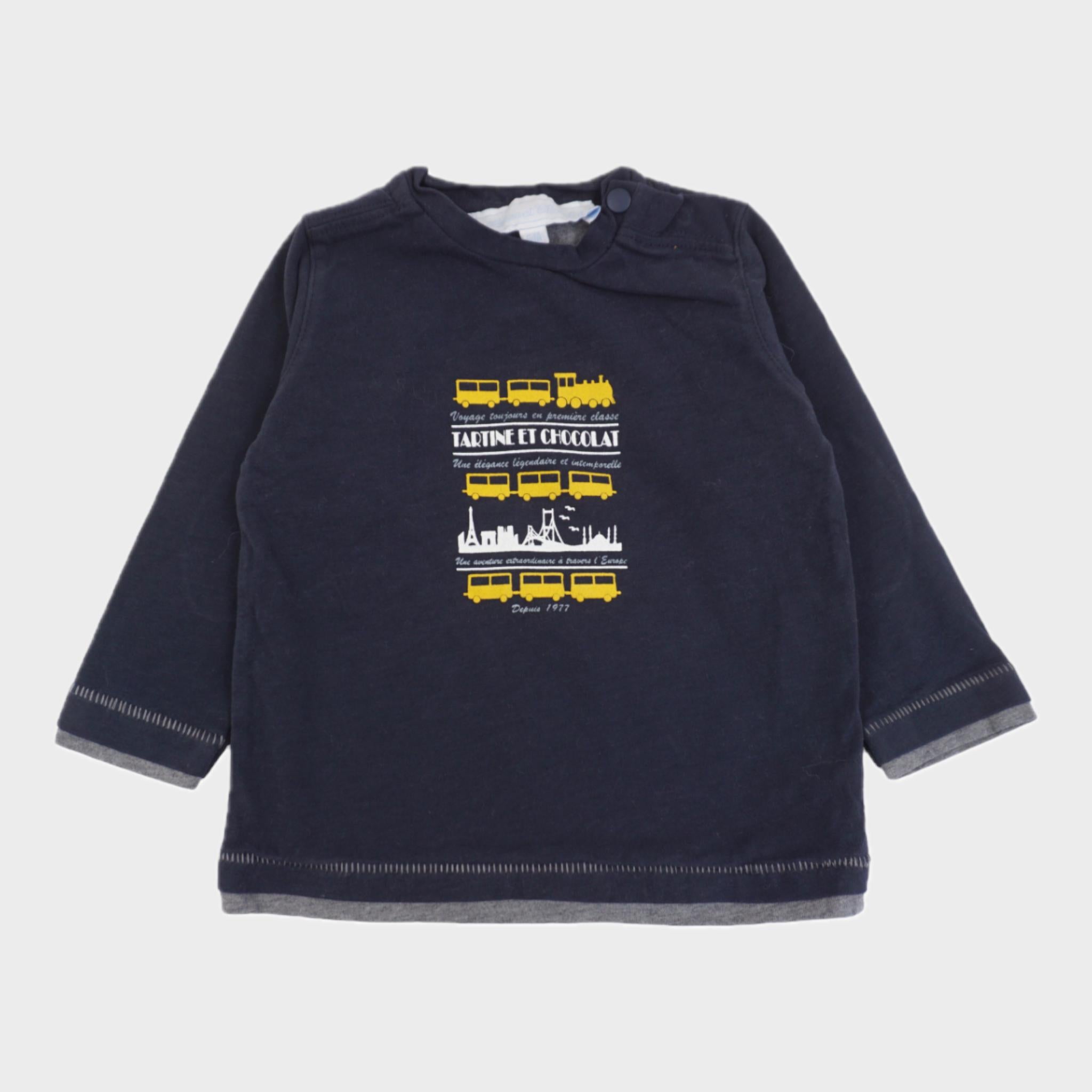 T-shirt Bleu - 6 mois