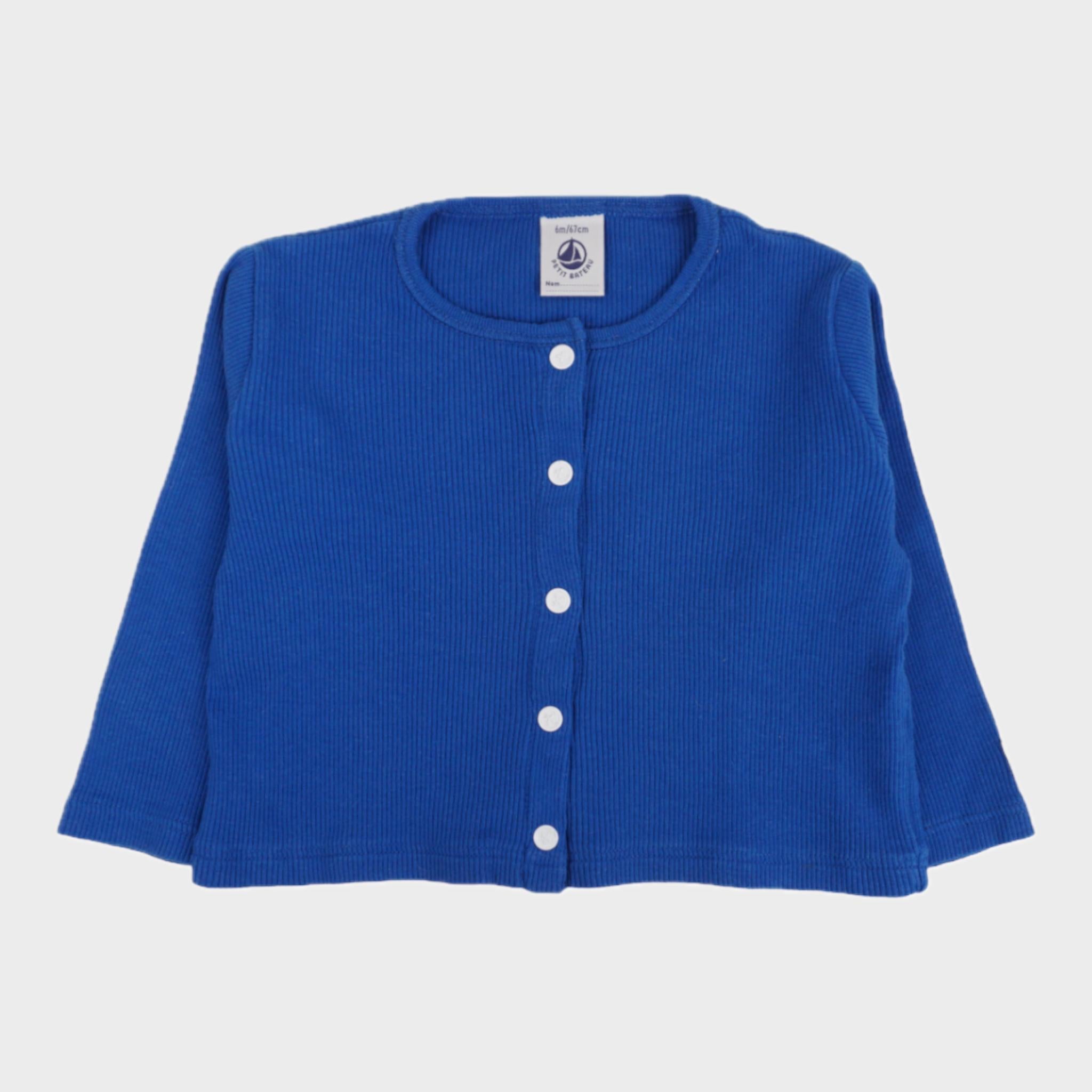 Gilet Bleu - 6 mois