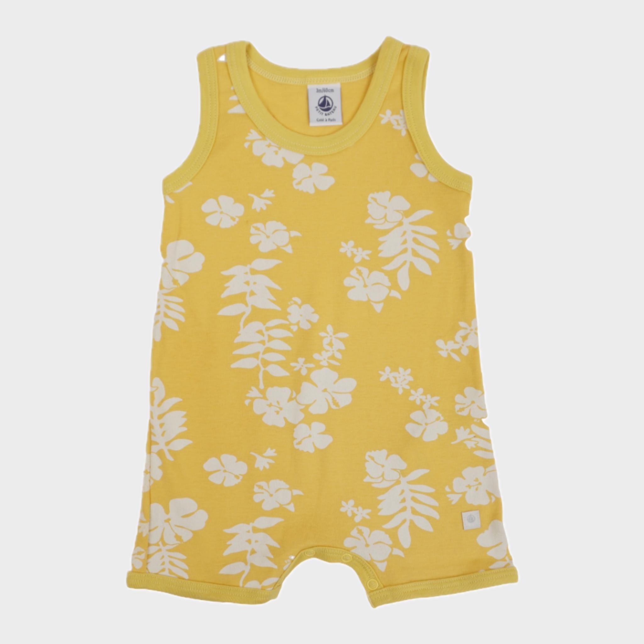 Combishort Jaune - 3 mois