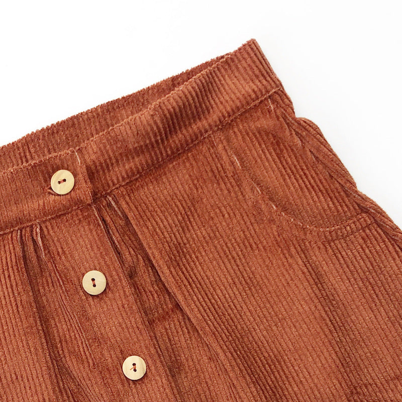 Jupe Terracotta - 10 ans (neuf)