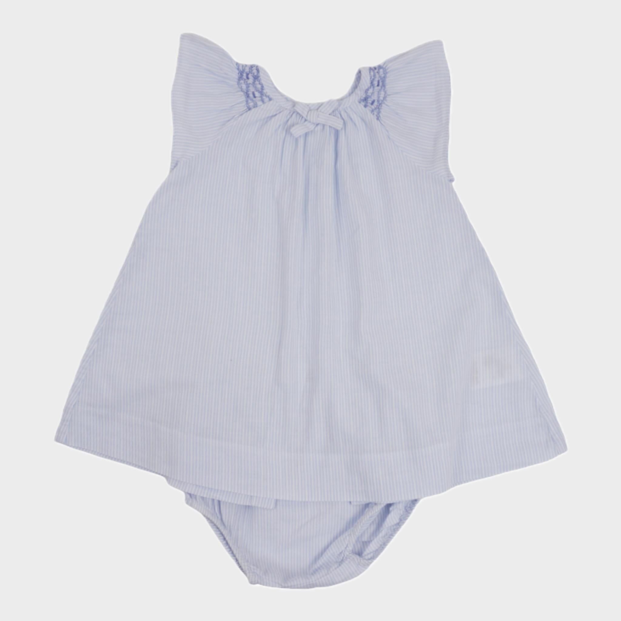 Robe bleu - 3 mois