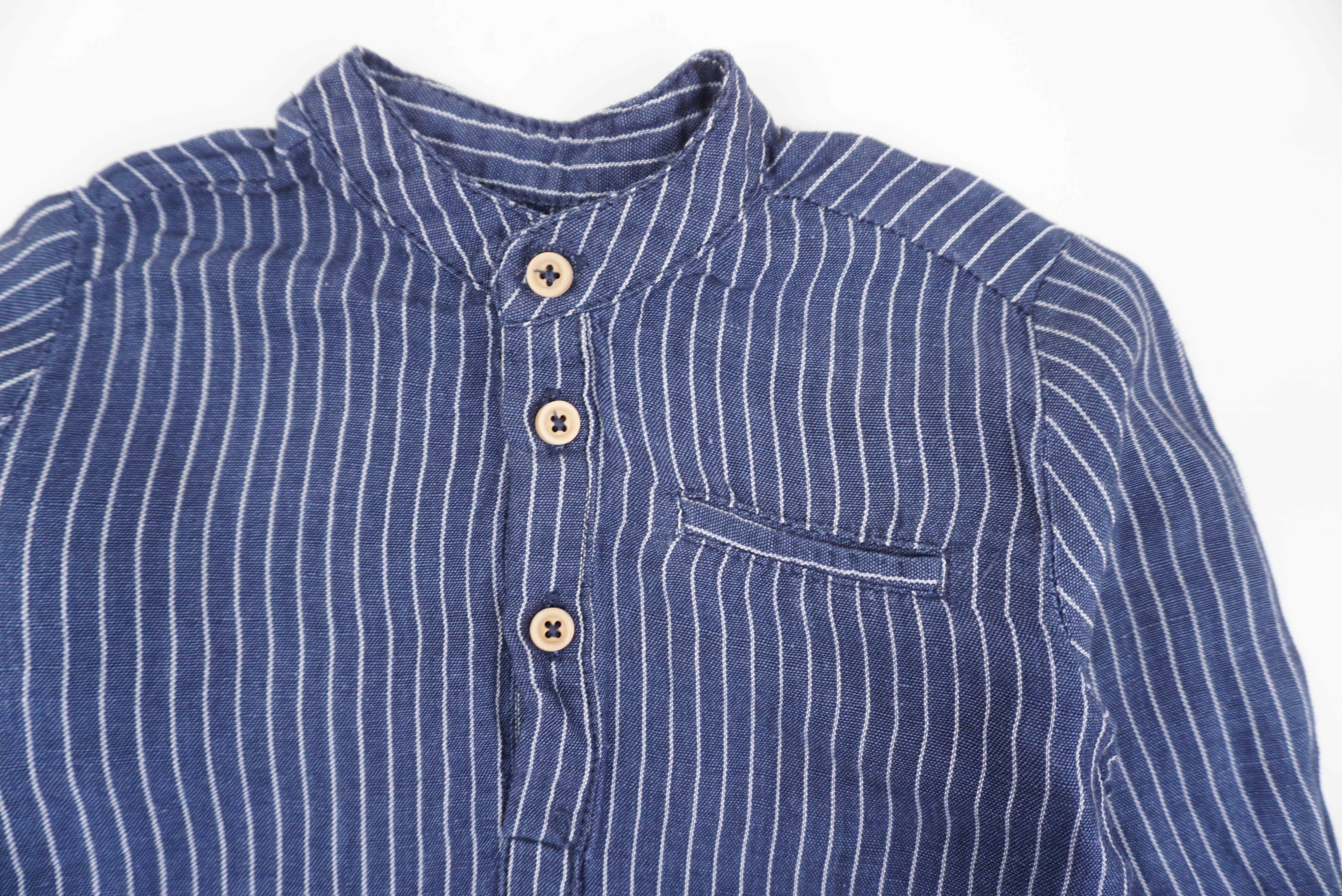 Blouse Bleu - 6 mois