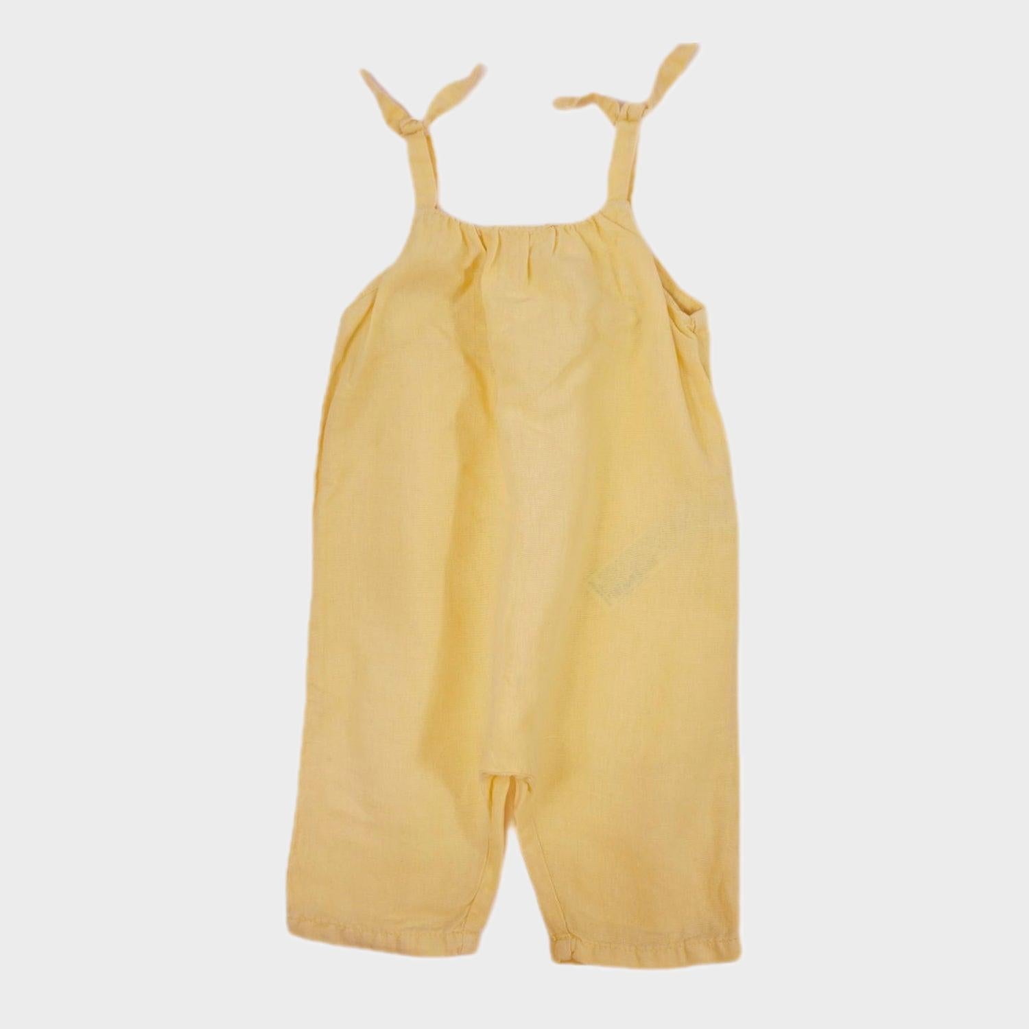 Combinaison Jaune - 6/9 mois