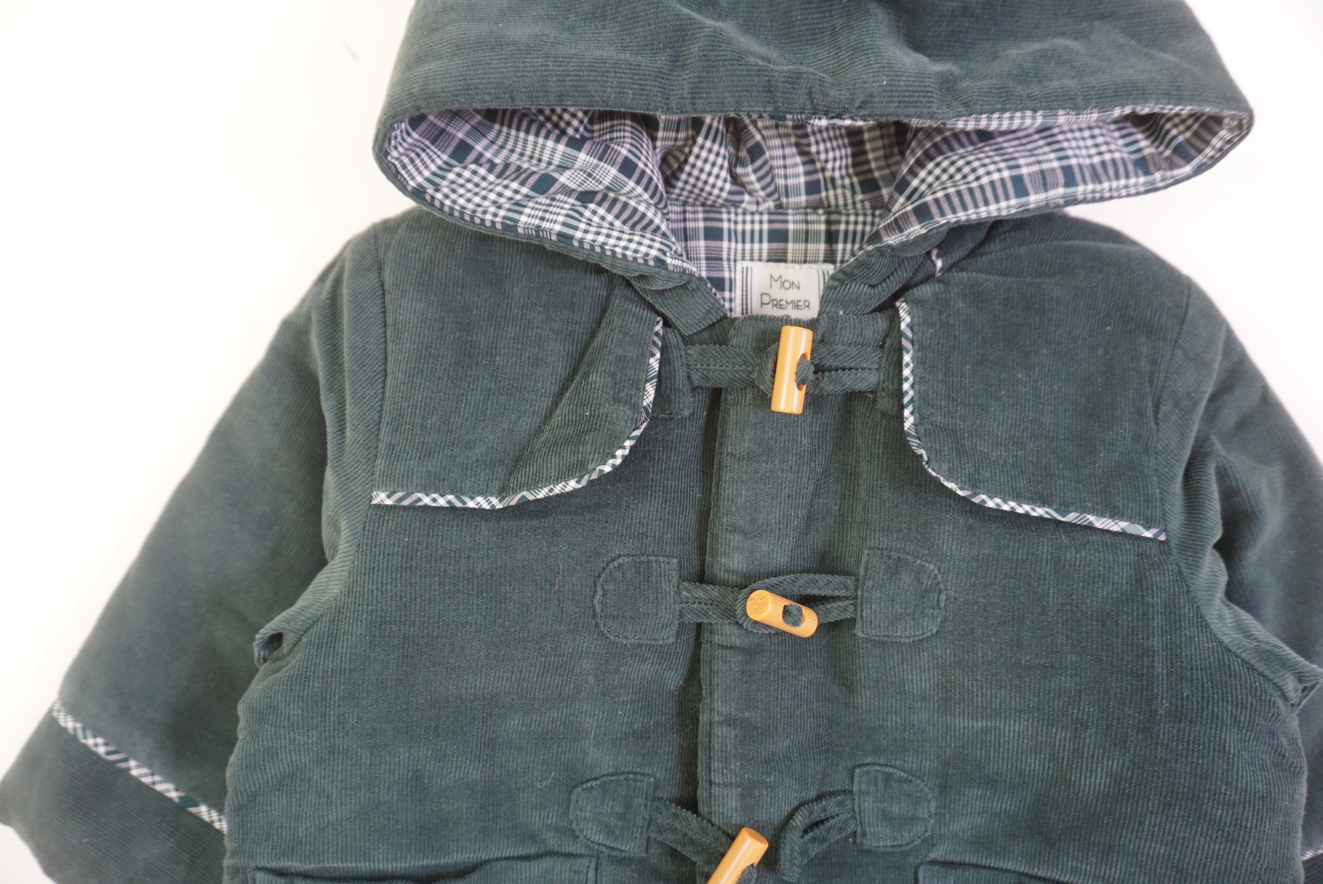 Manteau Vert - 6 mois